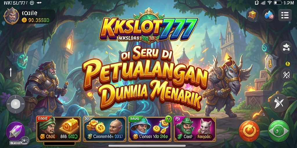 Screenshot gameplay KKSLOT777 menampilkan aksi seru dalam petualangan.