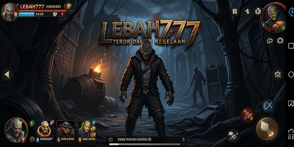 Tampilan mendebarkan dari gameplay horor LEBAH777 yang penuh ketegangan.