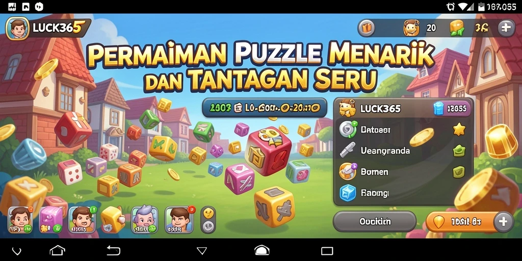 Tampilan gameplay LUCK365 yang menantang dan menyenangkan.