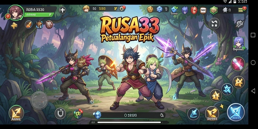 Screenshot gameplay Anime yang menampilkan petualangan seru.